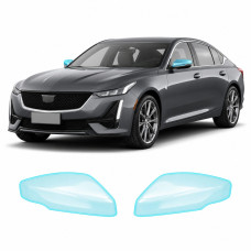 Антигравійна захисна бронеплівка за лекалами для Cadillac CT5 I 2019-2024 - дзеркала