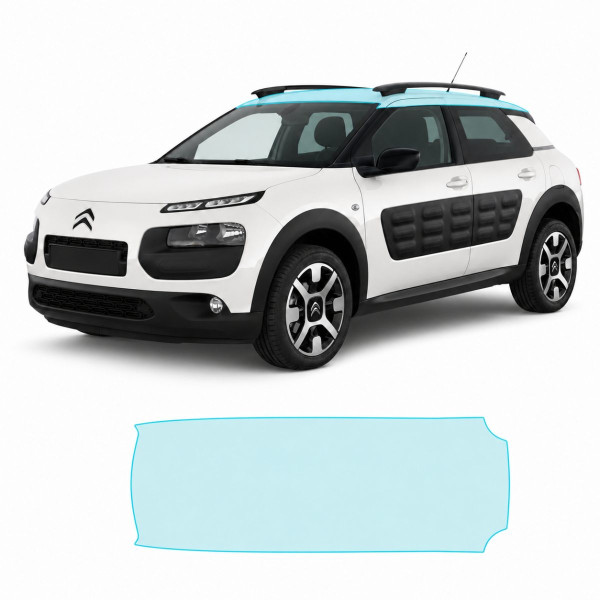 Антигравийная защитная бронепленка по лекалам для Citroen C4 Cactus I 2014-2017 - зона крыши