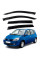 Дефлекторы окон ветровики для Renault Scenic II Grand Scenic 2003-2009 Voron Glass