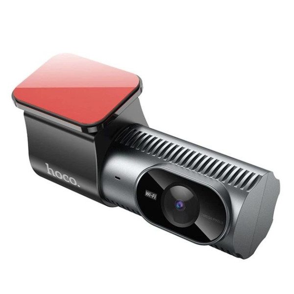 Автомобильный видеорегистратор Hoco DV13 720P 25fps WI-FI Серый