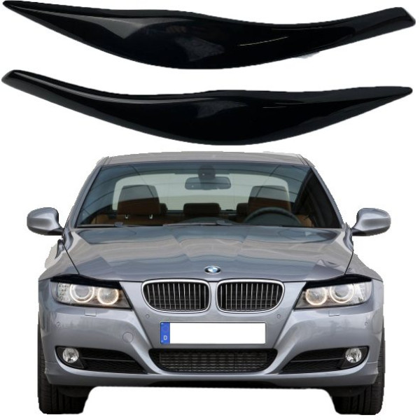 Вії фар для BMW 3 (E90) 2005-2012 Седан Voron Glass
