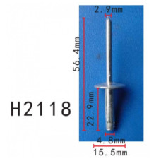 Заклепка металлическая универсальная (56.4 ММ)H2118)