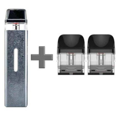 Багаторазовий Pod-Набір Vaporesso Xros Mini 1000mAh 2 мл (Картриджів 1 ОМ 3 шт) Silver Срібний (limited edition)