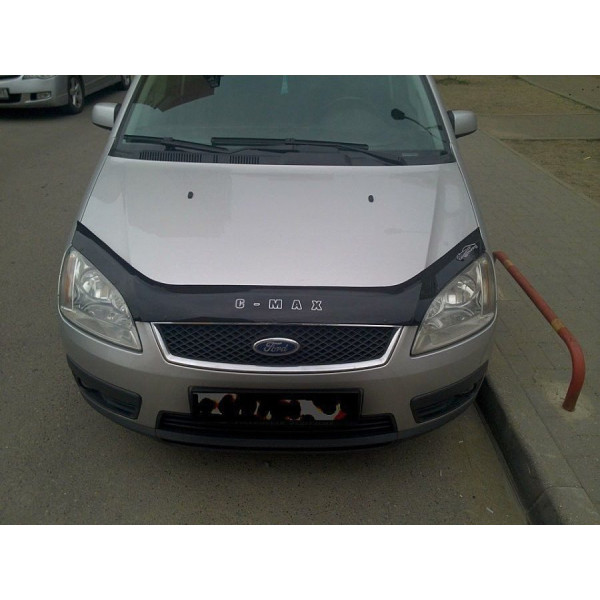 Дефлектор капота мухобойка для Ford C-Max 2003-2006 (Vip Tuning) FR01