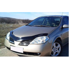 Дефлектор капоту мухобійка для Nissan Primera (P12) 2001-