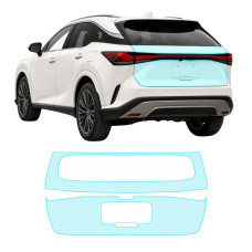 Антигравійна захисна бронеплівка за лекалами для Lexus RX V 2022- зона кришки багажника