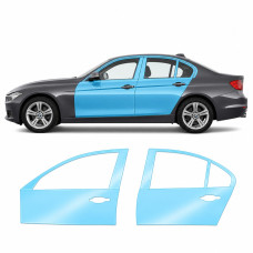 Антигравійна захисна бронеплівка за лекалами для BMW 3 Series F30 2012-2015 - зони дверей і стійки вікон