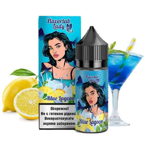 Жидкость Самозамес Flavorlab LADY Голубая Лагуна