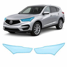 Антигравийная защитная бронепленка по лекалам для Acura RDX TC1 2019-2021 - оптика (фары и ПТФ)