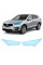 Антигравийная защитная бронепленка по лекалам для Acura RDX TC1 2019-2021 - оптика (фары и ПТФ)