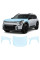 Антигравийная защитная бронепленка по лекалам для Kia EV9 I 2023- капот и передние крылья