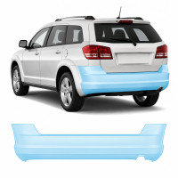 Антигравийная защитная бронепленка по лекалам для Dodge Journey I 2009-2020 - задний бампер