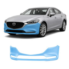 Антигравийная защитная бронепленка по лекалам для Mazda Mazda6 GL facelift 2018- передний бампер