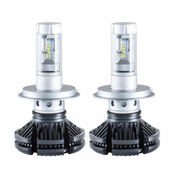 LED лампи автомобільні Solar H4 12/24V 6000Lm 50W 6000K IP67 радіатор 2 шт (8804)