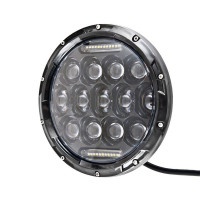 Додаткова LED фара 75W 10-30V Ø 7 / Лінзована/ CREE DRL/на УАЗ Нива 2101 (3379) 1 шт