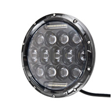 Додаткова LED фара 75W 10-30V Ø 7 / Лінзована/ CREE DRL/на УАЗ Нива 2101 (3379) 1 шт