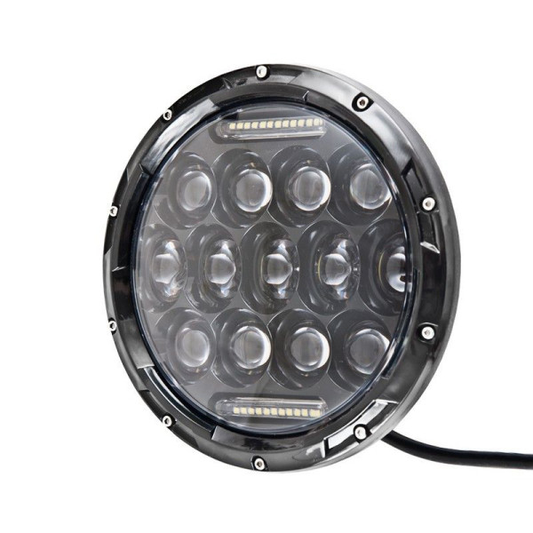 Додаткова LED фара 75W 10-30V Ø 7 / Лінзована/ CREE DRL/на УАЗ Нива 2101 (3379) 1 шт