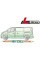 Тент автомобильный для Минивэна Kegel-Blazusiak L 490-520 см Mobile Garage Van (5-4155-248-3020)