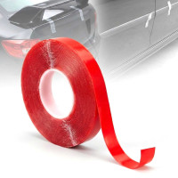 Скотч двусторонний 3M 10 мм 5м Прозрачная основа (6009)