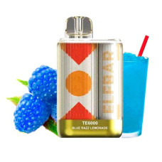 Elf Bar TE6000 POD 5% Оригинал Blue Razz Lemonade Голубой лимонад (Подзаряжаемый)