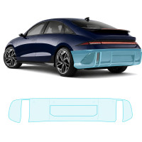 Антигравийная защитная бронепленка по лекалам для Hyundai Ioniq 6 I 2022- задний бампер