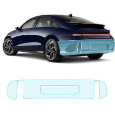 Антигравійна захисна бронеплівка за лекалами для Hyundai Ioniq 6 I 2022- задній бампер