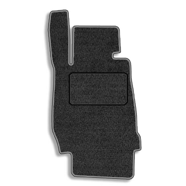 Водительский коврик для BMW 3 (F30 / F31) 2011-2019 с подпятником 1 шт (Carrera)