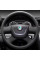 Чохол Обплетення Керма для Skoda Yeti 2013-2018 Шкіра (Модельна Викрійка) чорна нитка №56