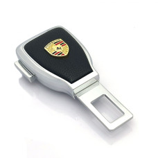 Заглушка переходник ремня безопасности с логотипом Porsche 1 шт