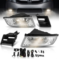 Протитуманні фари для Honda Civic 2006-2012 JAPAN H11-12V 55W з проводкою Комплект (HD-159)