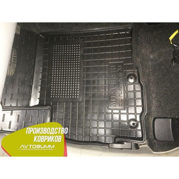 Водительский коврик в салон Mitsubishi Outlander XL 2007-2012 (Avto-Gumm)