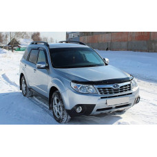Дефлектор капоту мухобійка для Subaru Forester 2008-