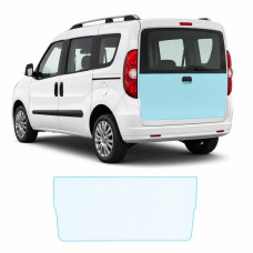 Антигравийная защитная бронепленка по лекалам для Fiat Doblo II 2010-2022 - зона крышки багажника