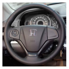 Чохол Обплетення Керма для Honda CR-V/Civic 2012-2016 Шкіра (Модельна Викрійка) №22