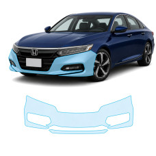 Антигравійна захисна бронеплівка за лекалами для Honda Accord X 2018-2020 - передній бампер