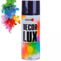 Акриловая краска Nowax Спрей 450 мл Темно-синяя (deep blue/ral5010)