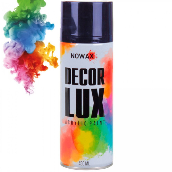 Акриловая краска Nowax Спрей 450 мл Темно-синяя (deep blue/ral5010)