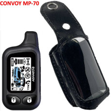 Чохол на пульт сигналізації Convoy MP-70 LCD 2-Way шкіряний Чорний