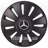 Колпак колеса REX R16 черный 4 шт