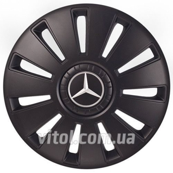 Колпак колеса REX R16 черный 4 шт