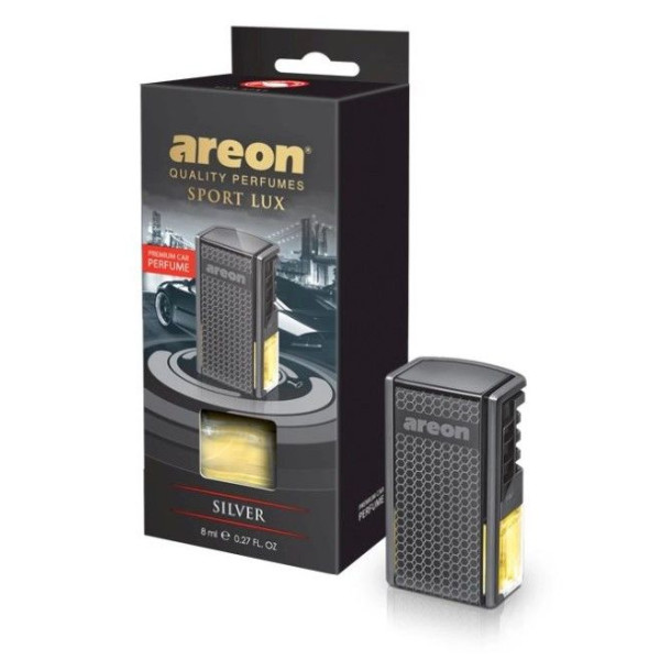 Ароматизатор воздуха на обдув Areon Black Silver 8 мл (AC02-02796)