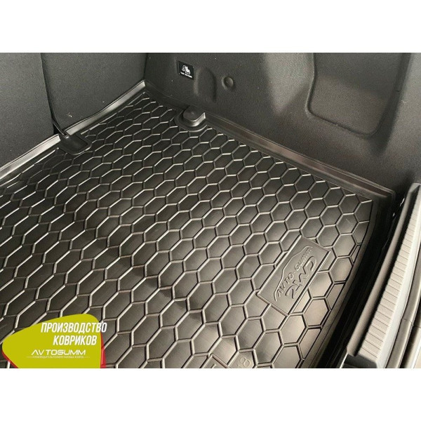 Автомобільний килимок в багажник Renault Duster 2018- (2WD) / Гумовий (Avto-Gumm)