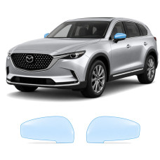 Антигравийная защитная бронепленка по лекалам для Mazda CX-9 TC facelift 2020-2023 - зеркала