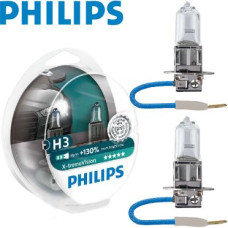 Автолампа галогенна Philips X-treme Vision +130% H3 12V 55W Pk22s 2 шт (12336XV+S2)