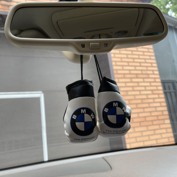 Підвіска боксерські рукавички Bmw Білий