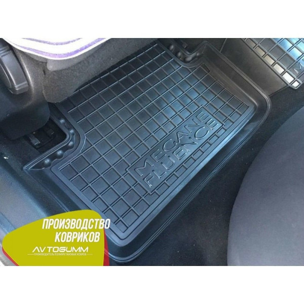 Автомобильные коврики в салон Renault Megane 3 2009- Hatchback (Avto-Gumm)