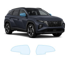 Антигравийная защитная бронепленка по лекалам для Hyundai Tucson NX4 2020-2023 - зеркала