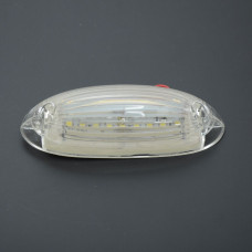 Габарит LED лодочка ISIKSAN 125x45x35 мм / 18 диодов / Белый