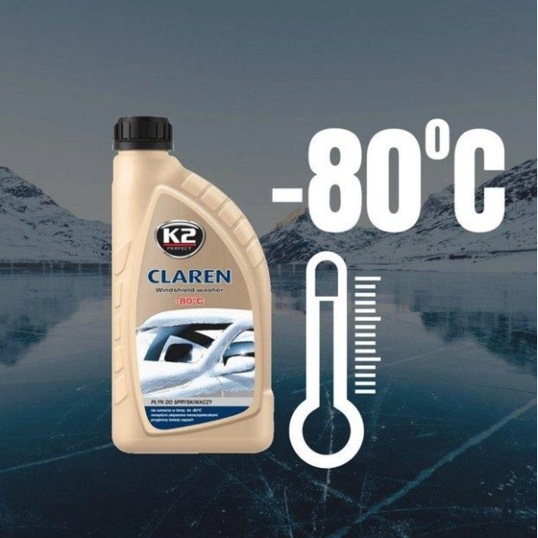 Зимний омыватель стекла концентрат Нейтральный K2 -80°C 1 л (K611)