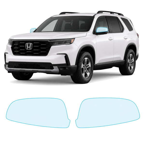Антигравийная защитная бронепленка по лекалам для Honda Passport III facelift 2022- зеркала